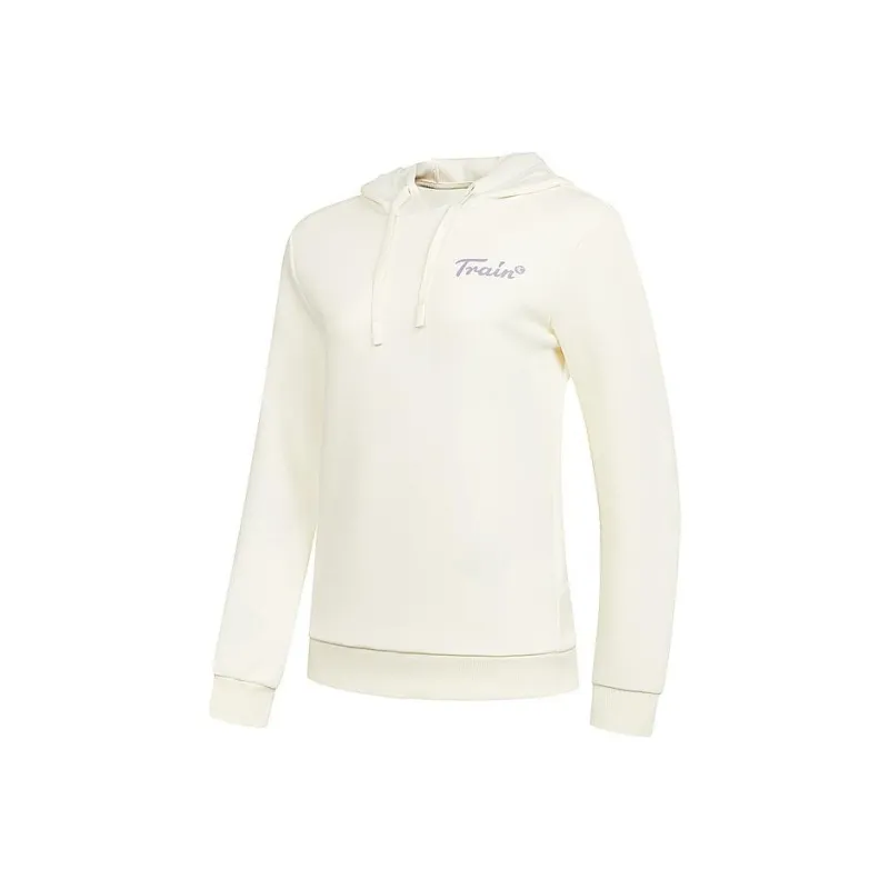 QIAODAN Sweatshirt Women's Cream White-0