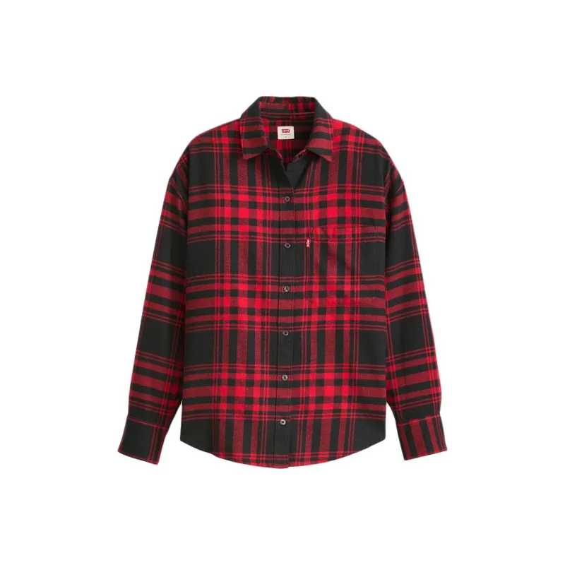 Levis Shirts Women's Red-0