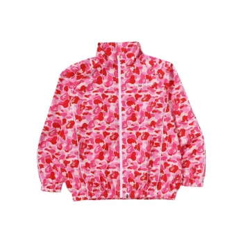 A BATHING APE Women's Abc Camo Track Jacket Green