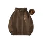 Dark Brown, Fleece-Lined