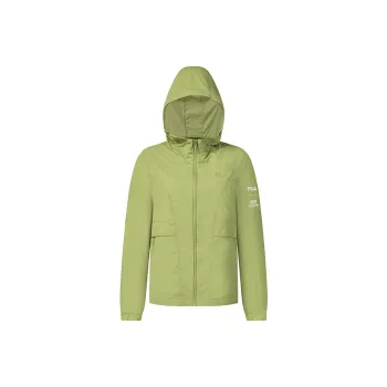 FILA x BBC EARTH Jacket Women's Mustard Powder