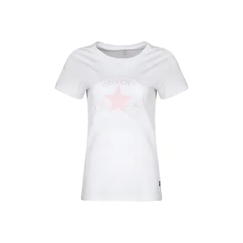 Converse CHUCK TAYLOR T Shirt Women's White
