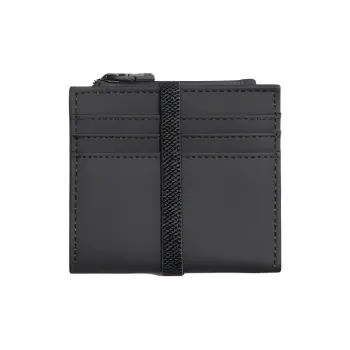 ZARA PU Card Holder Men's Black