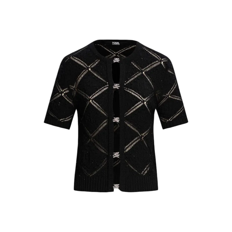KARL LAGERFELD SS24 Knitwear Women's Black-0