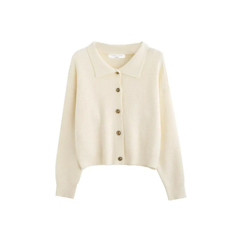 Tonlion Knitwear Women's Apricot Beige-0