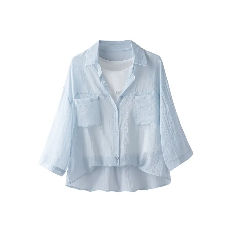 Cypress House Shirt Women's Light Blue-0