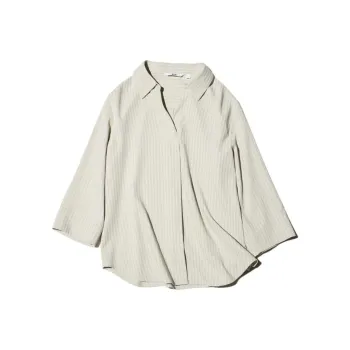 UNIQLO Shirt Women's Light Green