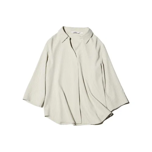 UNIQLO Shirt Women's Light Green