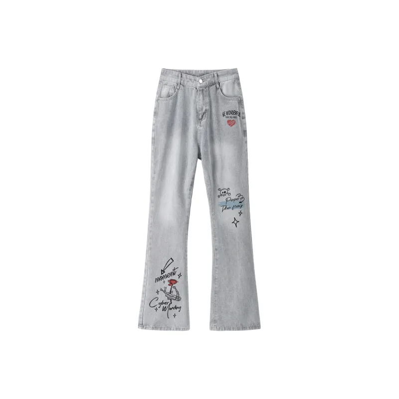 Pepe The Frog Jeans Unisex-14