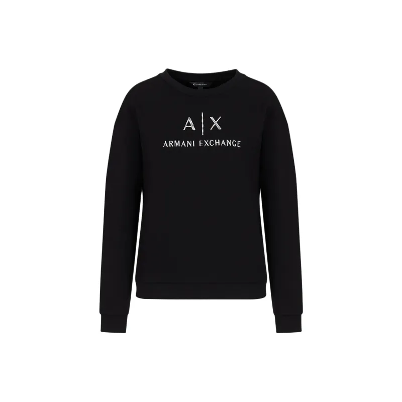 ARMANI EXCHANGEAE SS24 Sweatshirt Women's Black-0