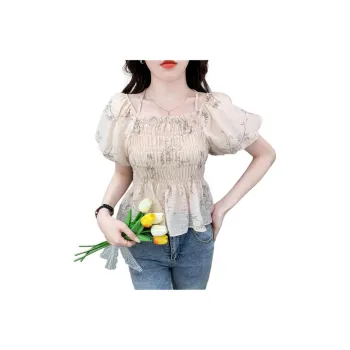 Mu Xiao Xin Chiffon Shirt Women's