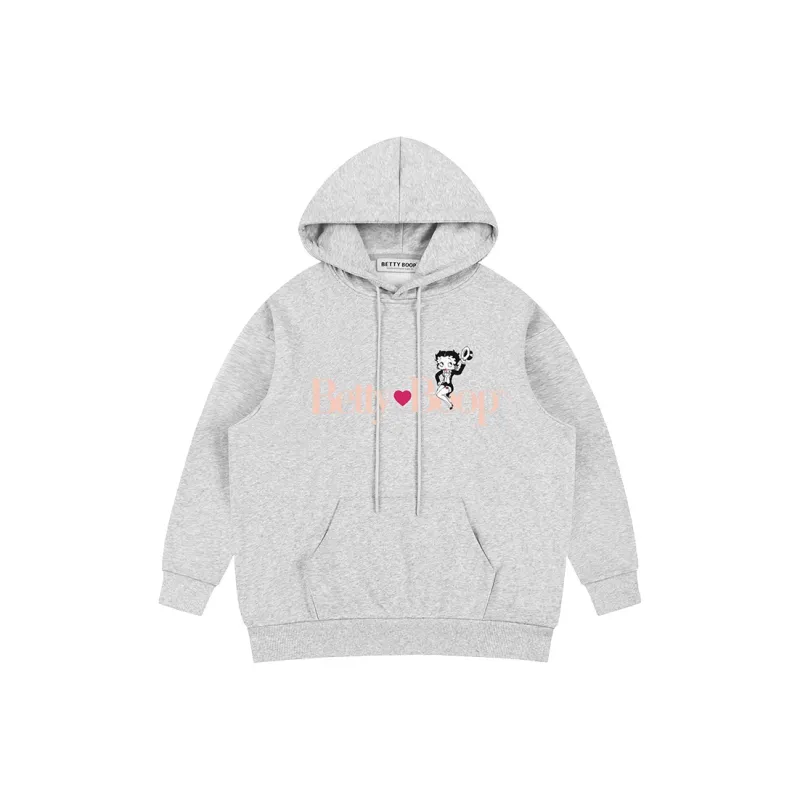 BETTY BOOP Sweatshirt Women's Heather Gray-0
