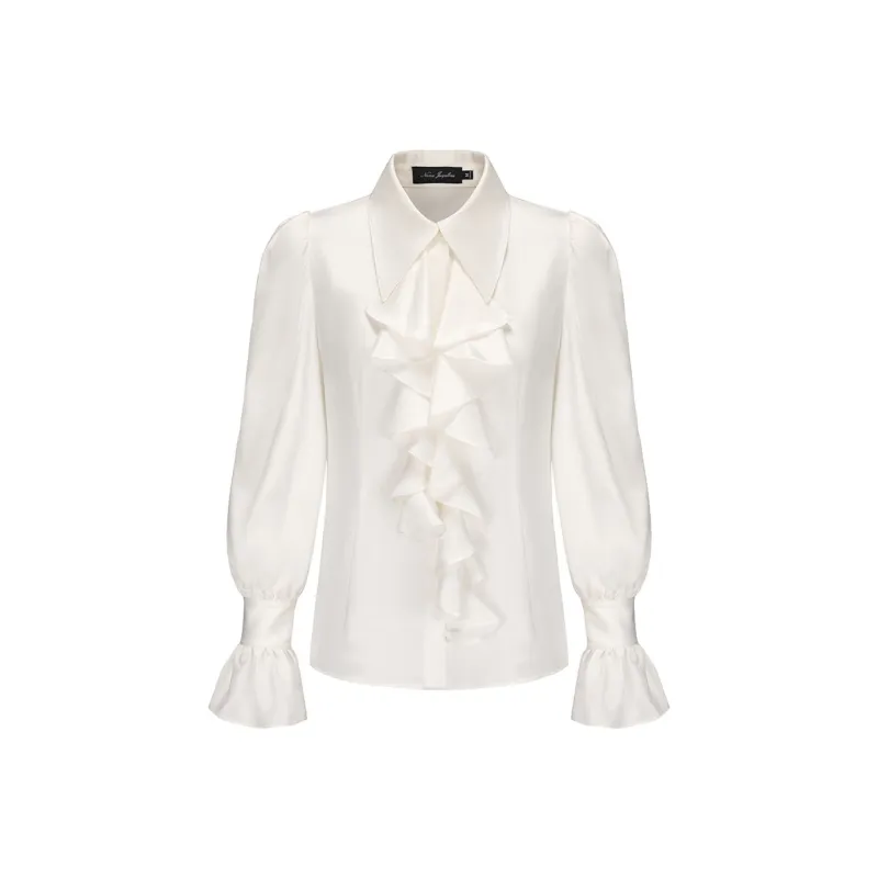 NANA JACQUELINE Shirt Women's White-0
