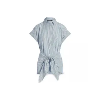 LAUREN RALPH LAUREN SS23 Shirt Women's Blue
