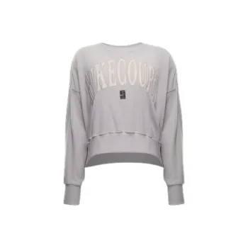 NikeCourt Heritage Women's Over-Oversized Crew-Neck Graphic Tennis Sweatshirt