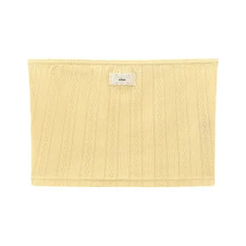CHUU Strapless Top Women's Yellow