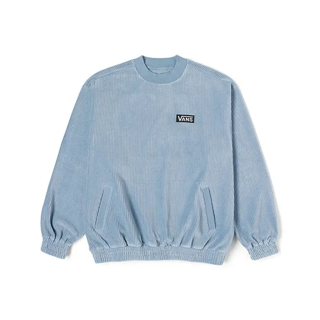 Vans Sweatshirt Women's Gray Blue-0