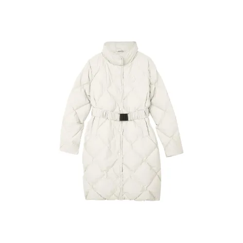 Skechers Bob's Down Jacket Women's Marshmallow White