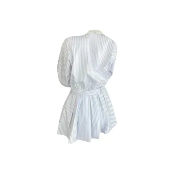 GOSO Long Sleeved Dress Women's Shirt Dress With Belt