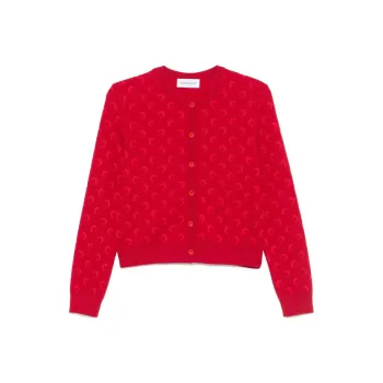 Marine Serre Moon jacquard Cardigan