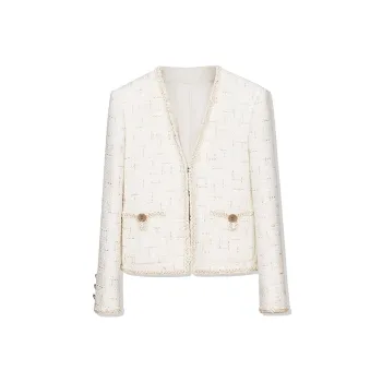 NancyCavally Jacket Women's White