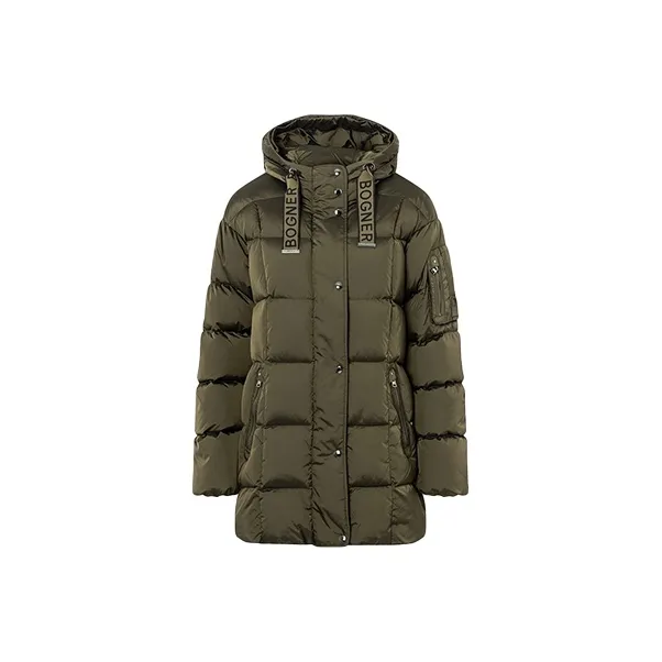 BOGNER Down Jacket Women's Dark Olive-0