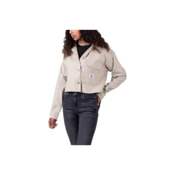 CALVIN KLEIN Jackets & Coats Women's Beige