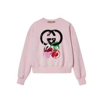 GUCCI SS24 Sweatshirt Women's Pink