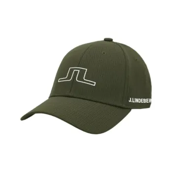 J.Lindeberg Polyester Baseball Caps Men's Green