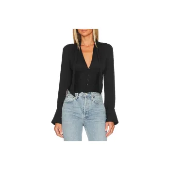 FREE PEOPLE Shirts Women's Black