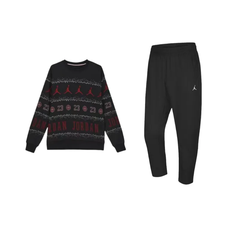Jordan Jordan Essentials Holiday Casual Sportswear Men's Black-0