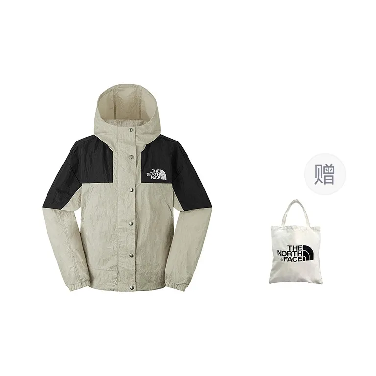 THE NORTH FACE City Outdoor Collection 2024 Fall New Arrival Jackets Coats Women's Terracotta Grey-2