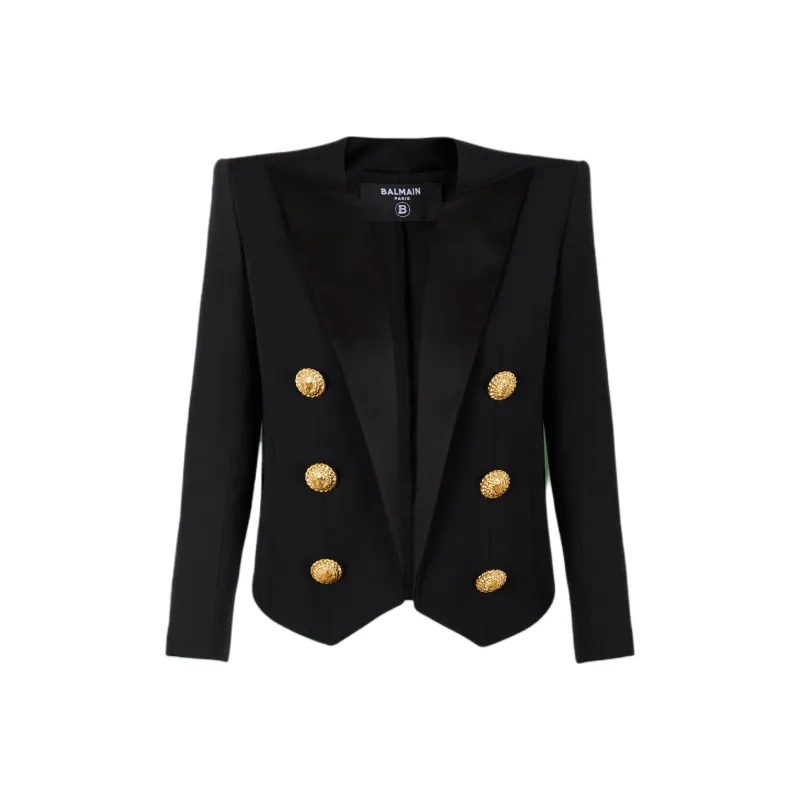 BALMAIN Button Detailed Blazer-0