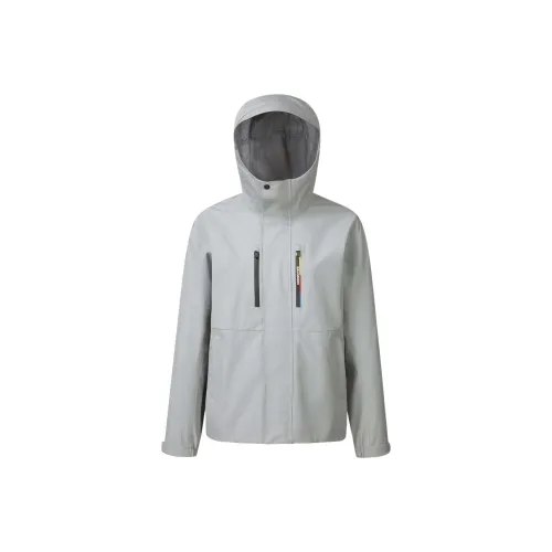 SALOMON PATROLLER RACE FLAG GTX OUTDOOR Korea Line Collection Down Jacket Women's Light Gray