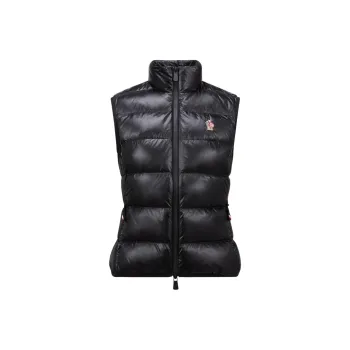 Moncler Grenoble Zip Up High Neck Gilet
