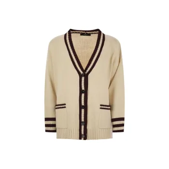 WEEKEND MaxMara V Neck Knit Cardigan
