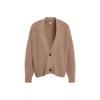 BARBOUR Catherine Cardigan Knitwear Women's Tan