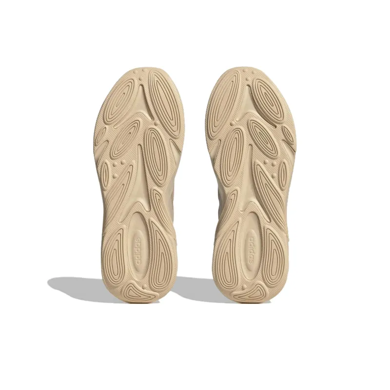 Adidas OZELLE CLOUDFOAM Anti Slip Wear Resistant Low Top Running Shoes Women's Beige-4