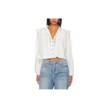 FREE PEOPLE Shirt Women's White
