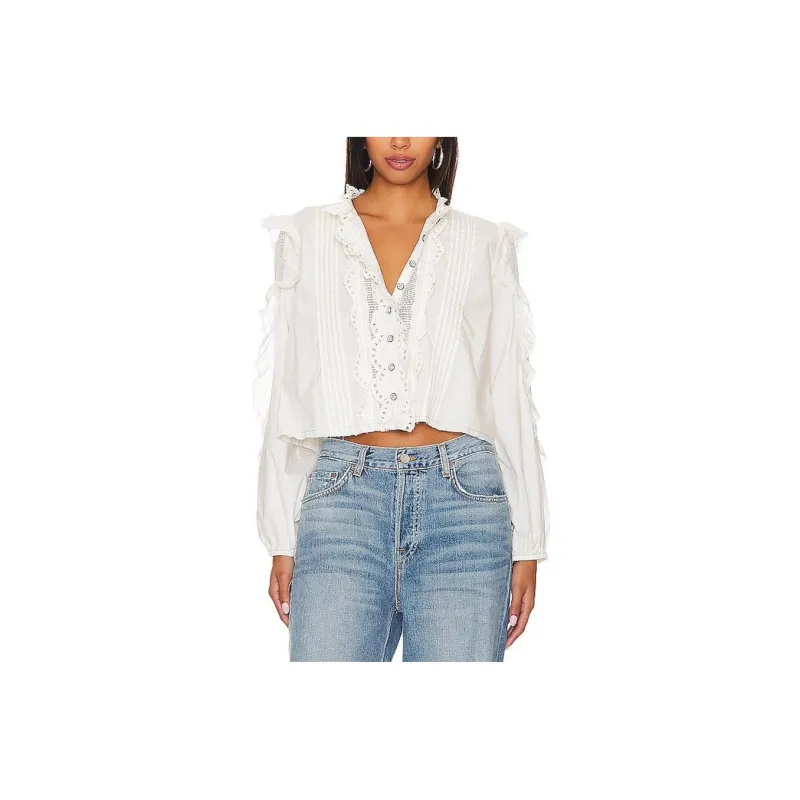 FREE PEOPLE Shirt Women's White-0