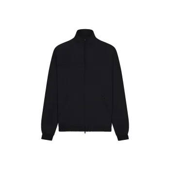 SKIMS TRACK Collection TRACK WOVEN NYLON OVERSIZED JACKET Jackets & Coats Women's ONYX/Onyx