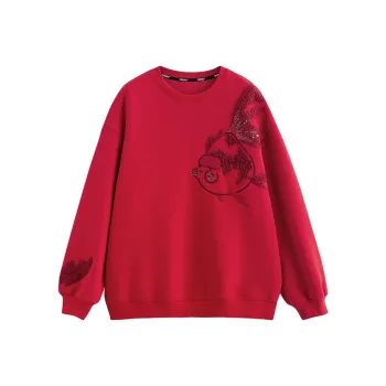 Initial Language Sweatshirt Women's