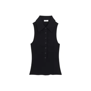 A.L.C. Polo Shirt Women's Black
