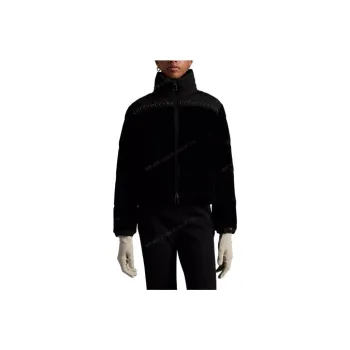 Moncler Funnel Neck Zip-up Down Jacket
