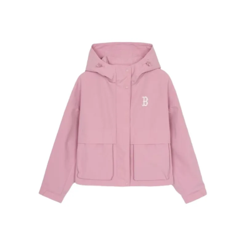 MLB Boston Red Sox Jacket Women's Pink-0