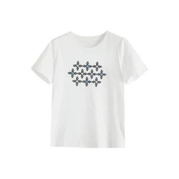 LUYOUYE Regular T Shirt Women's White