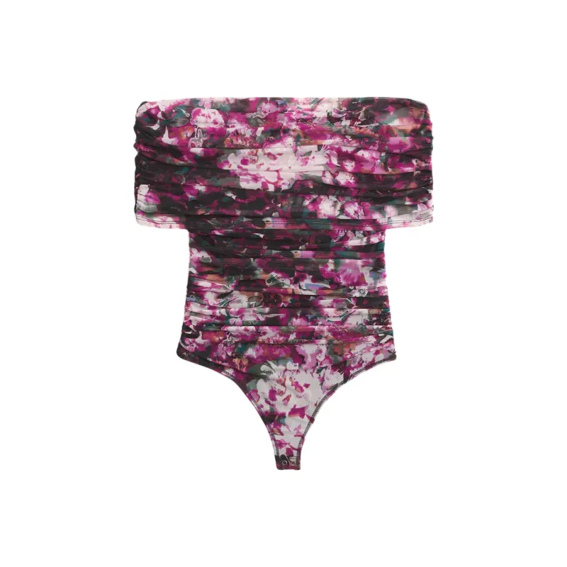 Abercrombie＆Fitch Jumpsuit Women's Pink Floral-0
