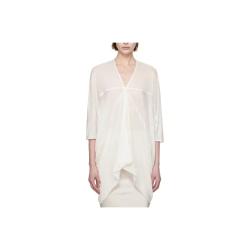 RICK OWENS/RO Shirt Women's Gray White