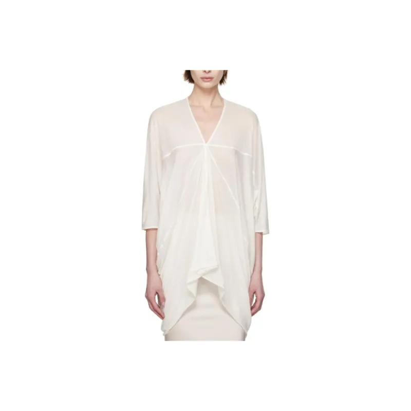 RICK OWENS/RO Shirt Women's Gray White-0