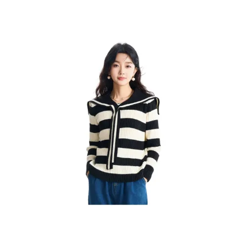 Coredorm Knitwear Women's Black White